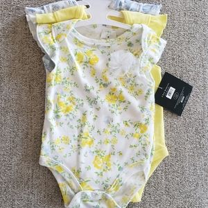 Baby girl onesie sets lot of 4 NWT